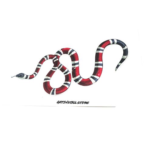 gucci snake sticker for car india|Gucci Snake Decal .